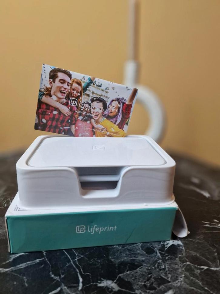 Lifeprint Fotoprinter - Draagbare AR Foto Printer, Computers en Software, Pocketprinters, Zo goed als nieuw, Ophalen of Verzenden