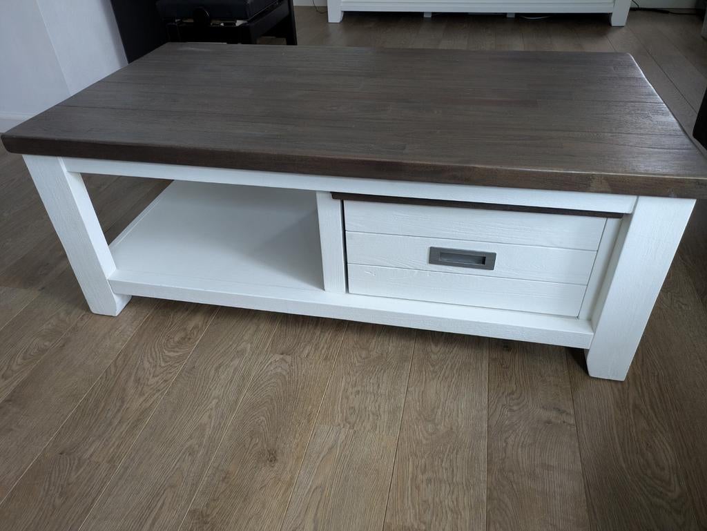 Salontafel Hendriks en Hazel, Huis en Inrichting, Tafels | Salontafels, Ophalen, Gebruikt, 100 tot 150 cm, 50 tot 100 cm