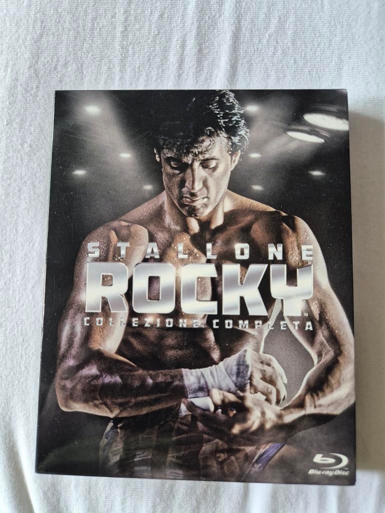 Stallone Rocky complete collection 6 blu ray box, Ophalen of Verzenden, Zo goed als nieuw, Actie, Boxset