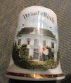 Gaaf vingerhoedje IJsselvliedt Wezep landgoed Gelderland, Ophalen of Verzenden, Zo goed als nieuw, Zilver, Nederland