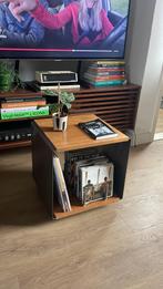 Vintage Bijzettafeltje/audiotafel/plantentafel, Minder dan 45 cm, Minder dan 55 cm, Rond, Zo goed als nieuw