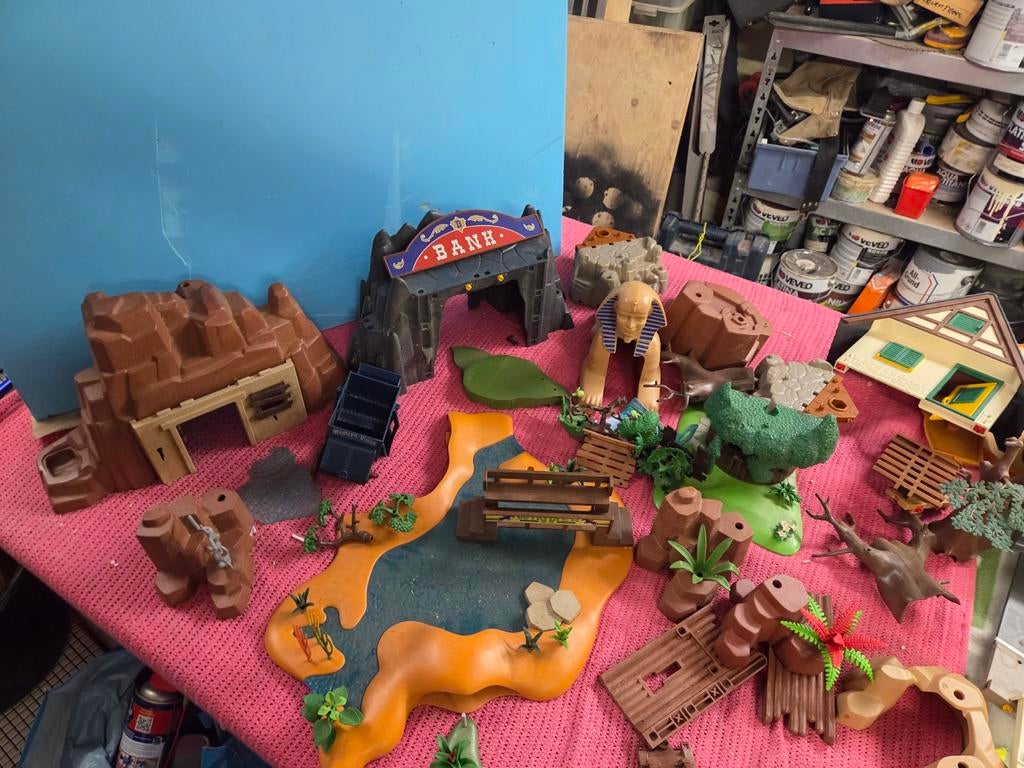 Grote verzameling Playmobil, Ophalen, Gebruikt