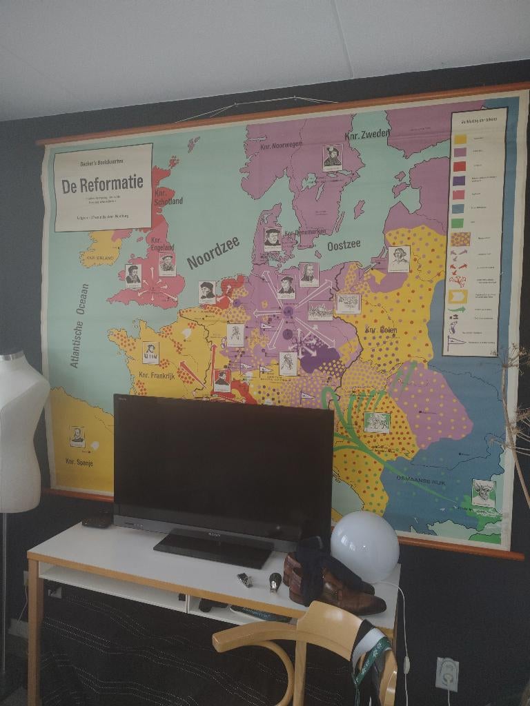 Schoolplaat Reformatie, Ophalen, Geschiedenis