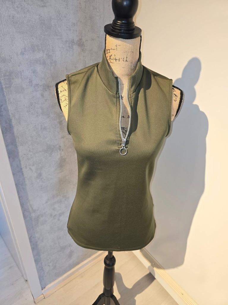 leuke top maat L   -k6, Kleding | Dames, Tops, Gedragen, Zonder mouw, Ophalen of Verzenden