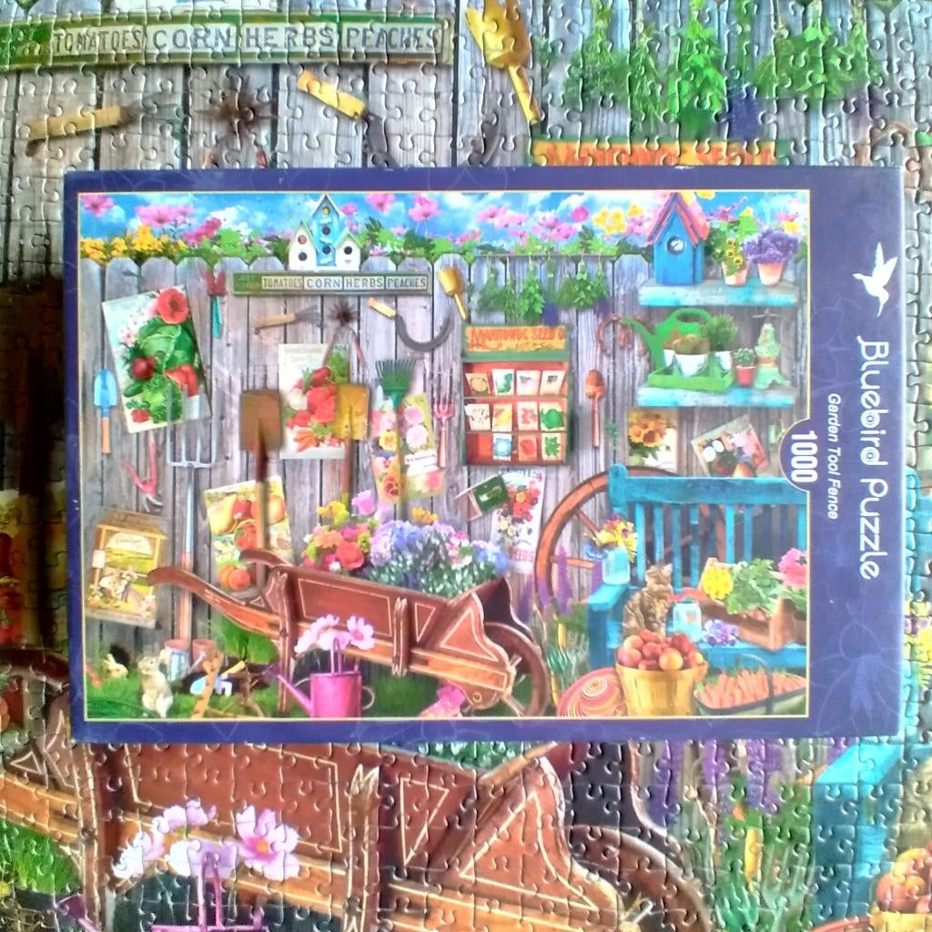 Bluebird puzzel., Ophalen of Verzenden, 500 t/m 1500 stukjes, Zo goed als nieuw, Legpuzzel