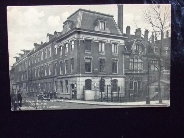 Amsterdam Tulpstraat, Verzamelen, Ansichtkaarten | Nederland, Ophalen of Verzenden, Voor 1920, Noord-Holland