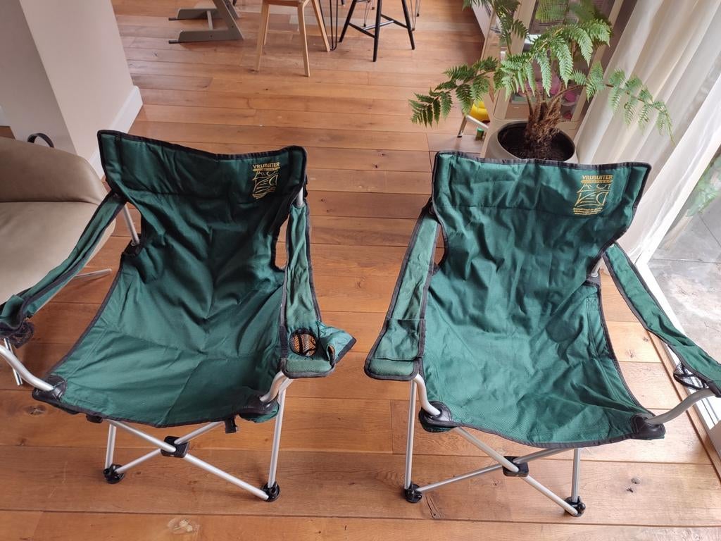 Twee Vrijbuiter campingstoelen, Ophalen of Verzenden, Zo goed als nieuw, Campingstoel