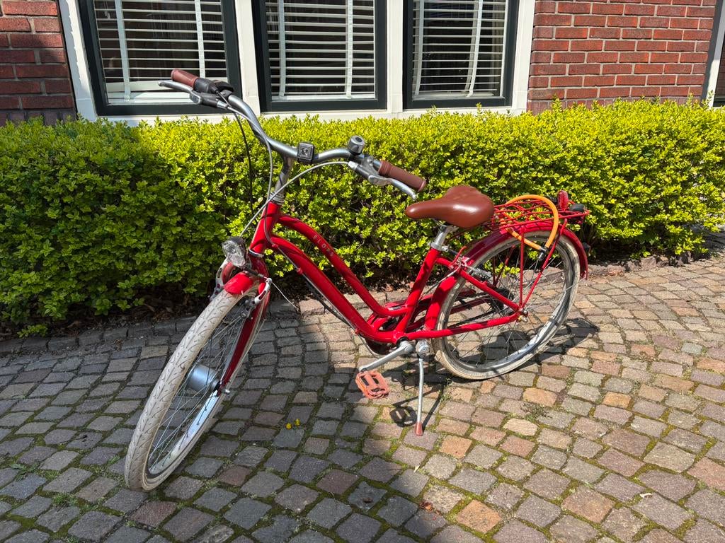 Meisjes fiets 24 inch, Ophalen, Minder dan 10 versnellingen, Gebruikt, Minder dan 49 cm