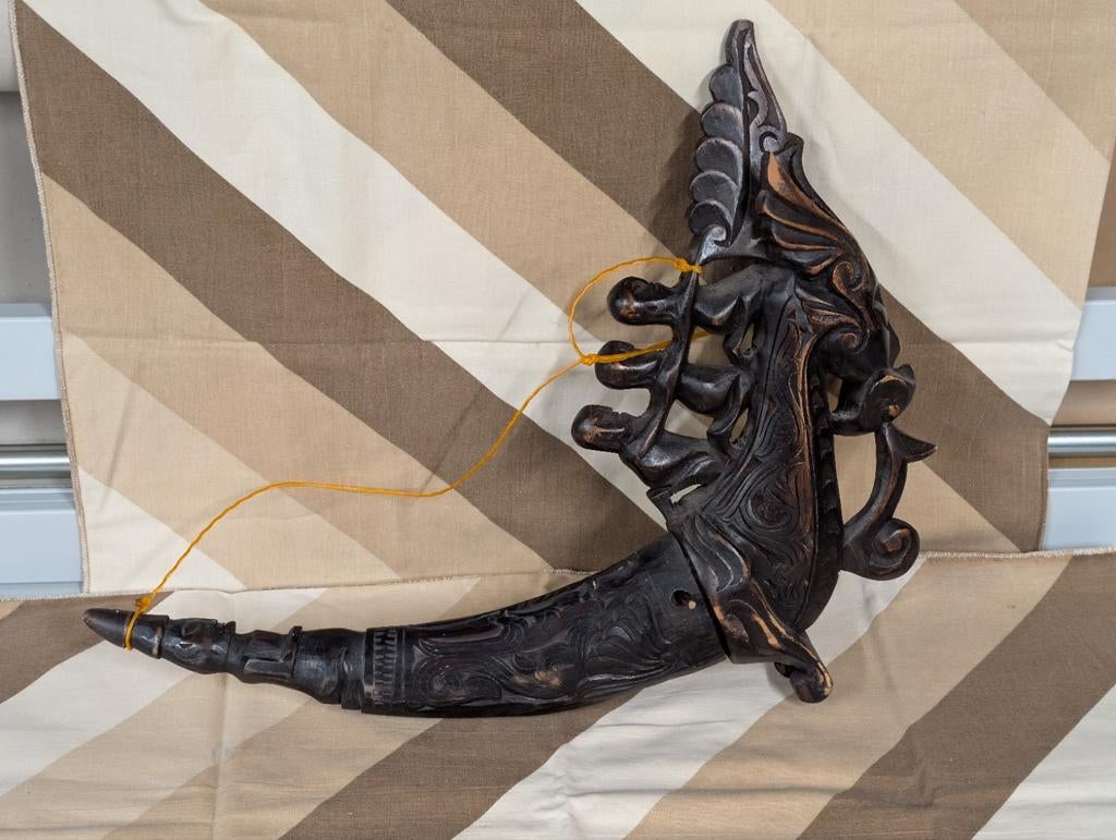 Antieke medicijn Hoorn + Barak kalender, Antiek en Kunst, Ophalen of Verzenden