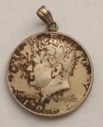 1/2 Dollar 1964 USA Oude Vintage Zilver Munt Amerika Kennedy, Postzegels en Munten, Munten | Amerika, Ophalen of Verzenden, Noord-Amerika