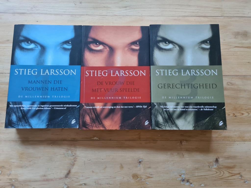 Millennium Trilogie -Stieg Larsson -, Scandinavië, Ophalen of Verzenden, Zo goed als nieuw, Stieg Larsson