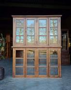 Antieke Servieskast | XXL Vitrinekast | Winkelkast #5588, Ophalen of Verzenden