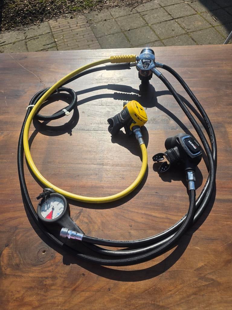 Mares Duikregelaar Set - Compleet en Klaar voor Gebruik, Ophalen