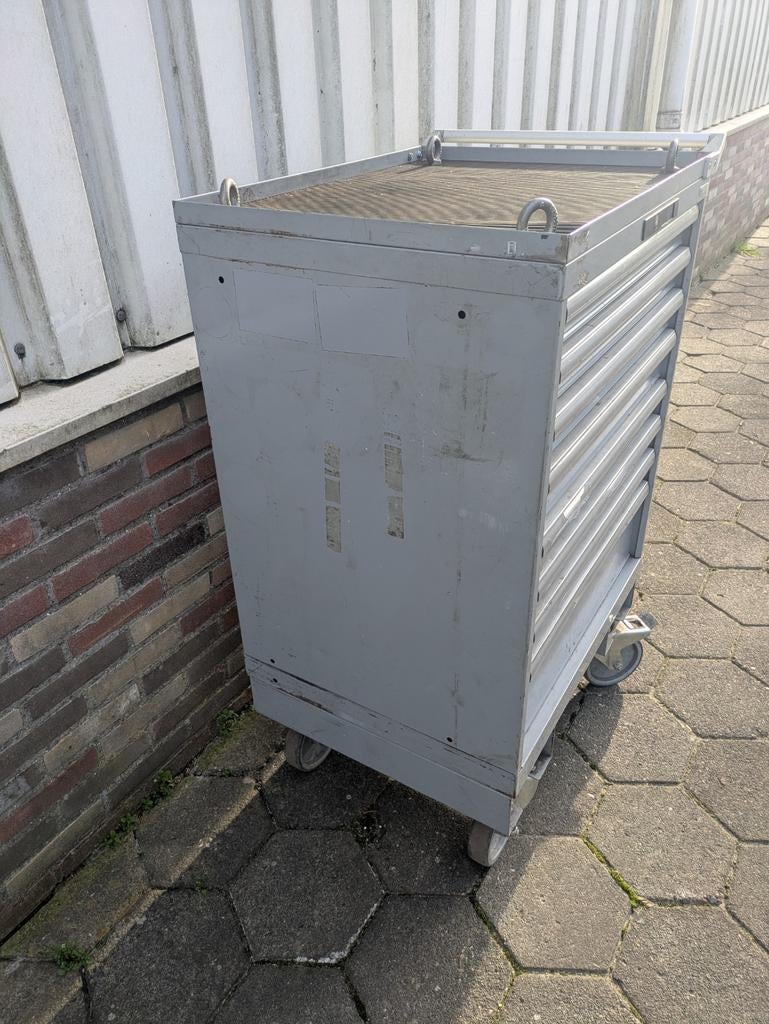 Lista gereedschapskast op wielen met handvat, Ophalen of Verzenden, Gevuld, Gebruikt