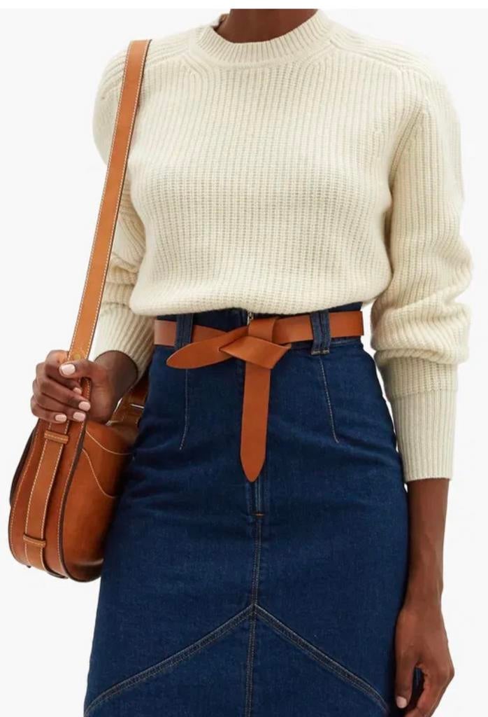 ISABEL MARANT KASJMIER TRUI ECRU (NEW €450)💛💛💛, Ophalen of Verzenden, Zo goed als nieuw, Maat 36 (S), Overige kleuren