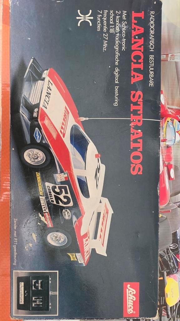 Radiografisch Bestuurbare Lancia Stratos - Schuco-tronic, Overige merken, Gebruikt, Auto, 1:32 tot 1:50