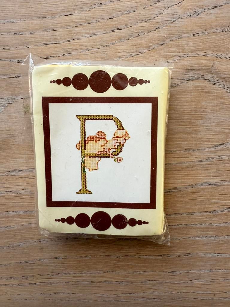 Vintage, retro borduurpakketje, Ophalen of Verzenden, Zo goed als nieuw, Handborduren, Borduurpakket