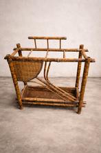 Bamboe boekenrek of paraplu bak retro, Ophalen of Verzenden