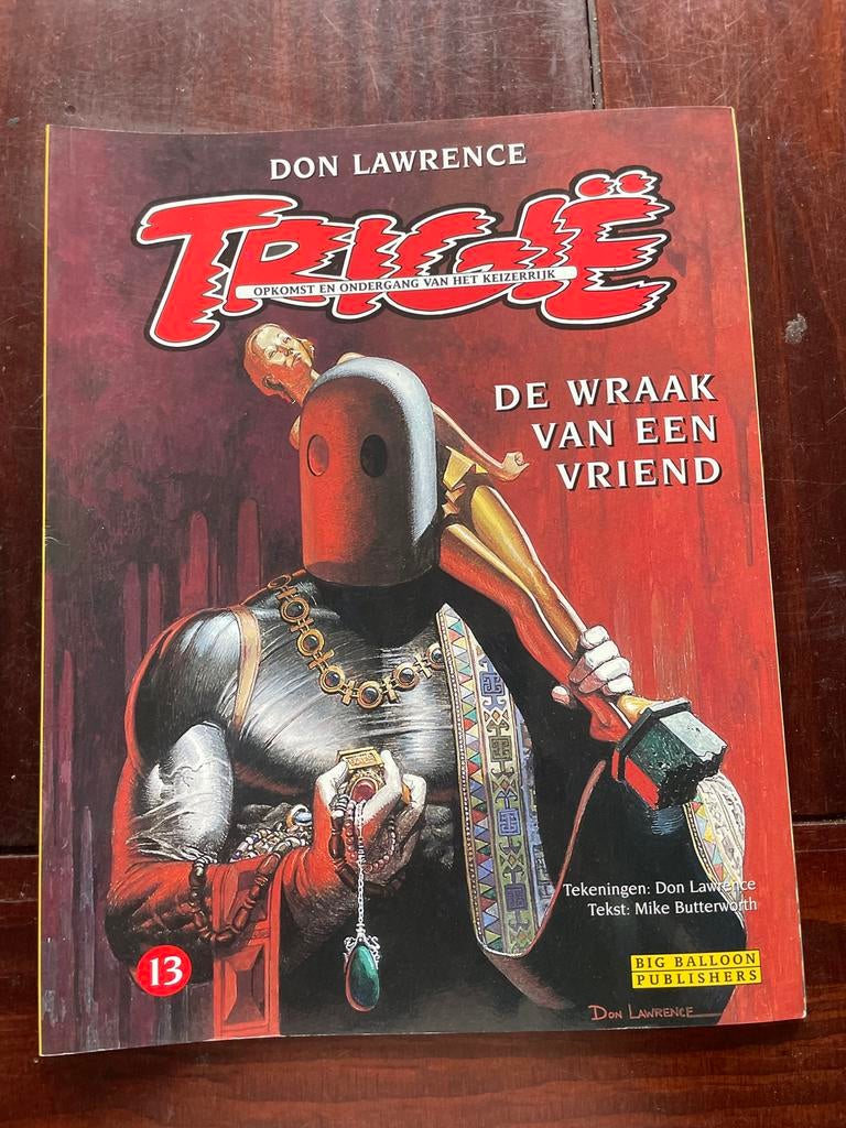 Trigie 13: De Wraak van een Vriend - Don Lawrence, Boeken, Stripboeken, Eén stripboek, Ophalen, Gelezen