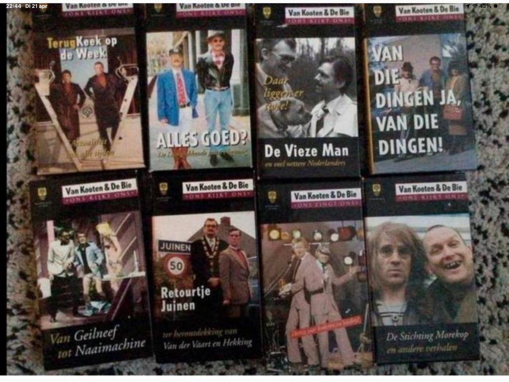 8x Koot en de Bie 🌺 VIDEO BANDEN, Alle leeftijden, Ophalen of Verzenden, Zo goed als nieuw