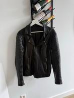 Be-Edgy Lederen Biker Jas L, Ophalen of Verzenden, Gedragen, Maat 52/54 (L), Zwart
