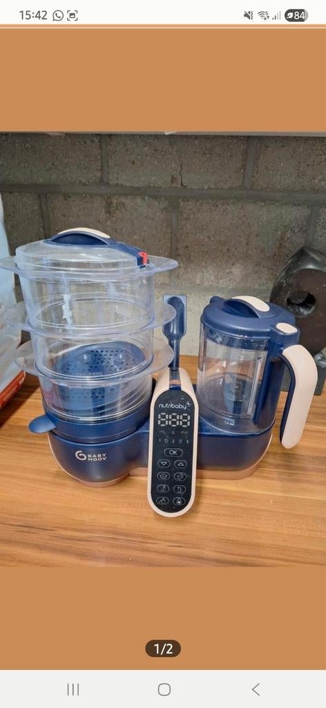 Nutribaby babymoov xl, 4 liter of meer, Ophalen, 3 snelheden of meer