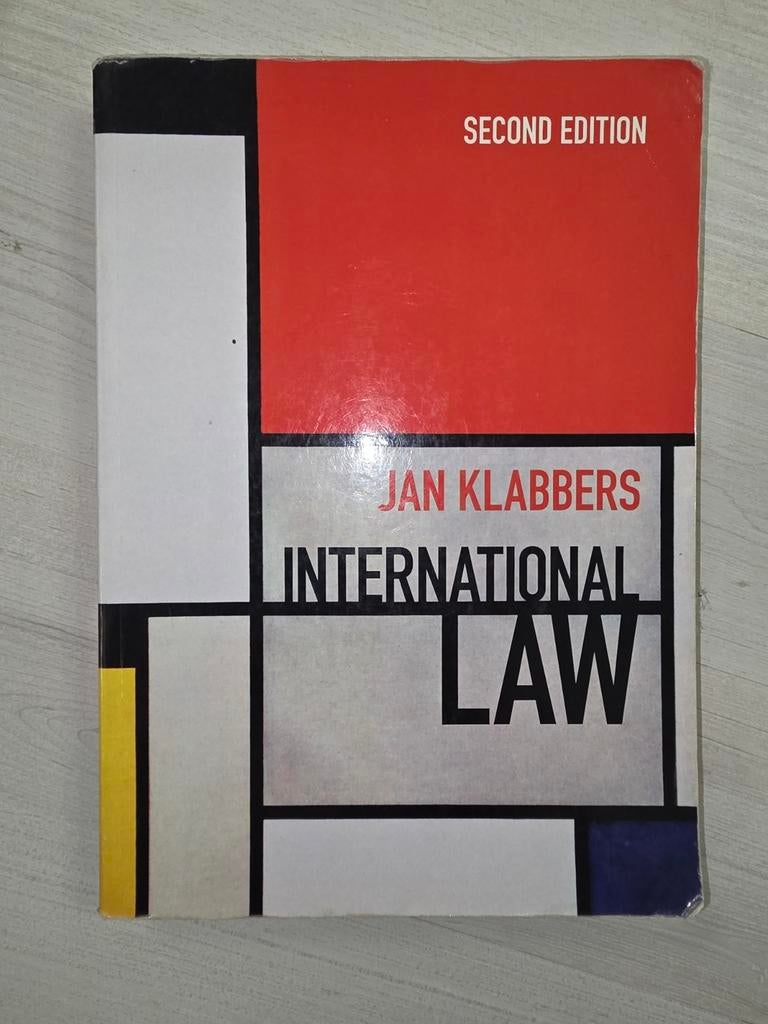 Klabbers, International Law, Boeken, Ophalen of Verzenden