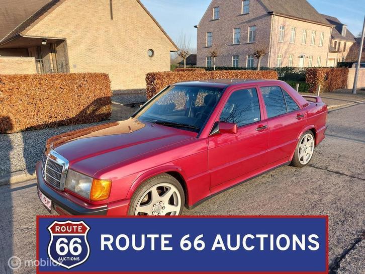 Mercedes-Benz 190 E 2.5-16 | 1993 | Route 66 Auctions, Auto's, Oldtimers, Bedrijf, Te koop, Mercedes-Benz, Benzine, Overige carrosserieën