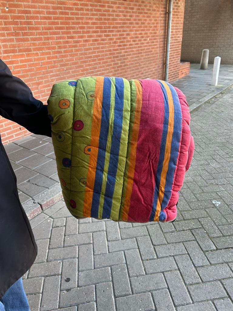 Kleurrijke slaapzak voor kinderen of volwassenen, Ophalen of Verzenden, Gebruikt