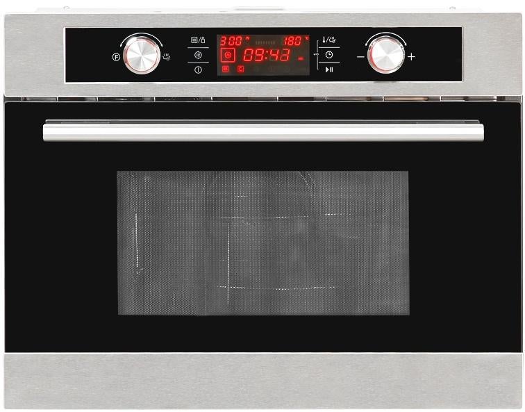 Nieuwe inbouw combi magnetron,grill,hetelucht nis 45x56 cm, Witgoed en Apparatuur, Magnetrons, Combimagnetron, Hete lucht, Nieuw