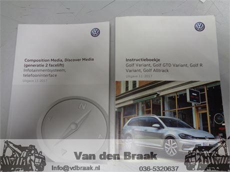 Volkswagen Golf 2012-2020 Instructieboekje, Auto diversen, Handleidingen en Instructieboekjes, Ophalen of Verzenden