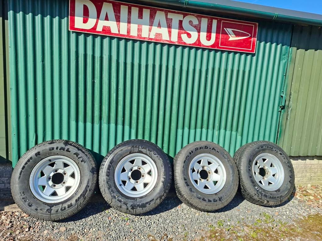 4x Melber velgen lm 5x139.7  15 inch, Ophalen, Gebruikt