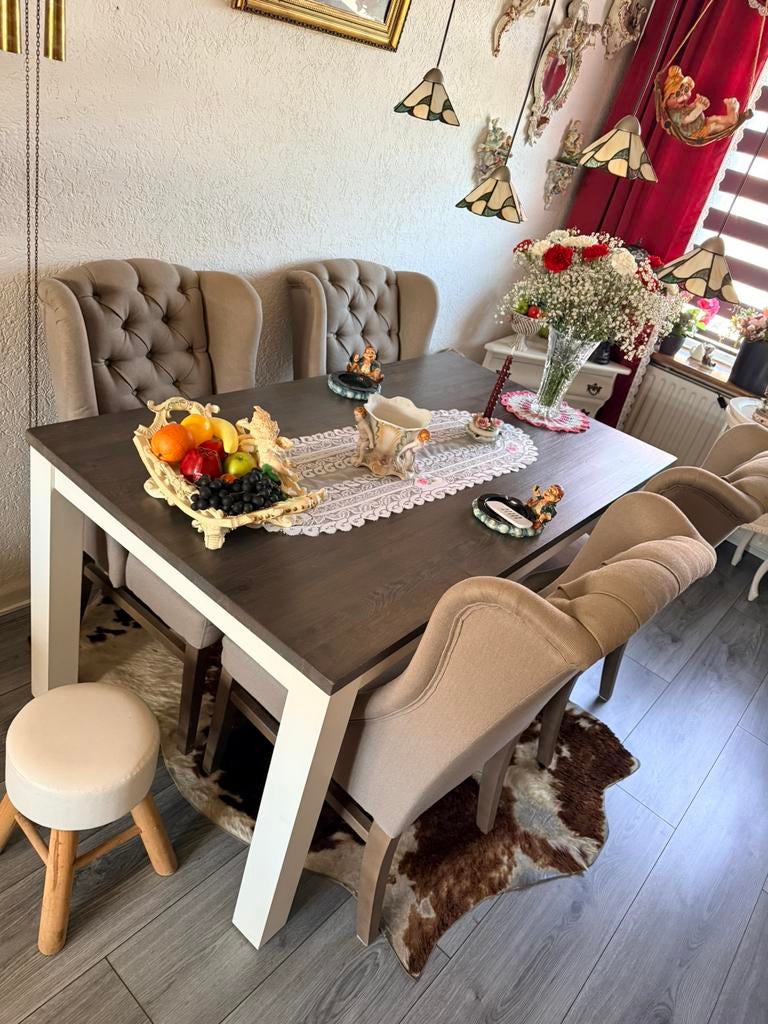 Eet tafel stoelen, Ophalen, Overige kleuren, Zo goed als nieuw, Vier