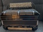 Hohner morino 4 korig, Gebruikt, Met koffer, Ophalen of Verzenden, Knopaccordeon