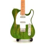 Francis Rossi Status Quo miniatuur gitaar van hout mini deco, Info@deconoord.nl, Deco Noord, Nieuw, Ophalen of Verzenden