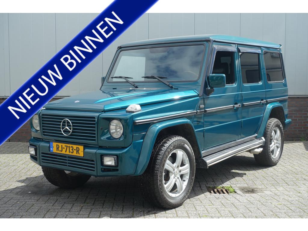 Mercedes-Benz G-Klasse 320 St.Wagon | Youngtimer (bj 1997), Automaat, Zwart, Bedrijf, Vierwielaandrijving