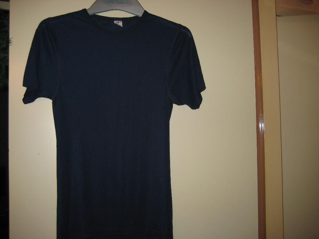 Onderhemd met korte mouwen, M, Shamp, donkerblauw, Kleding | Dames, Ophalen of Verzenden, Blauw, Hemd