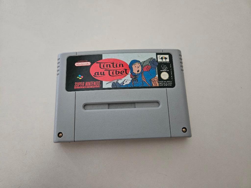 Kuifje in Tibet, Spelcomputers en Games, Games | Nintendo Super NES, 1 speler, Ophalen, Zo goed als nieuw, Vanaf 3 jaar