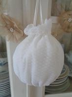 Brocant wit tasje.....(Fotonr V89), Ophalen of Verzenden