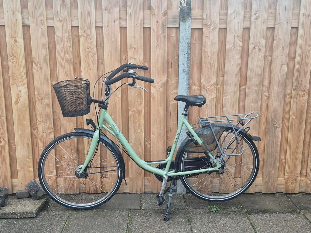 Puch Mamafiets Groen - Versnellingen nakijken, Fietsen en Brommers, Fietsen | Dames | Moederfietsen, Ophalen, Gebruikt, Overige merken