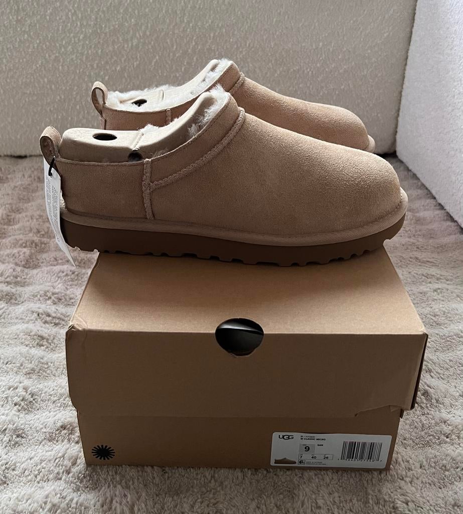 UGG classic micro boots, laarzen, schoenen, enkellaarsjes, Verzenden, Nieuw