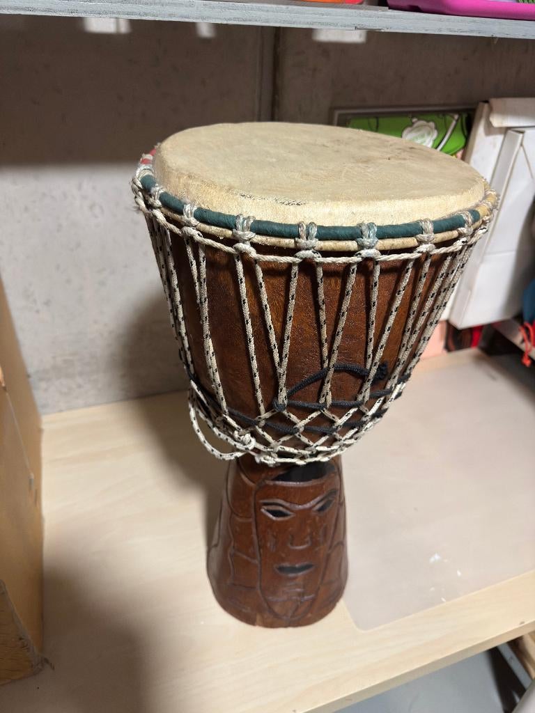 Afrikaanse trommel, Muziek en Instrumenten, Percussie, Ophalen, Gebruikt, Trommel