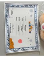 Cinnamoroll Mocha Milk Zeldzaam Build a bear + certificaat, Verzamelen, Nieuw, Ophalen of Verzenden, H, H