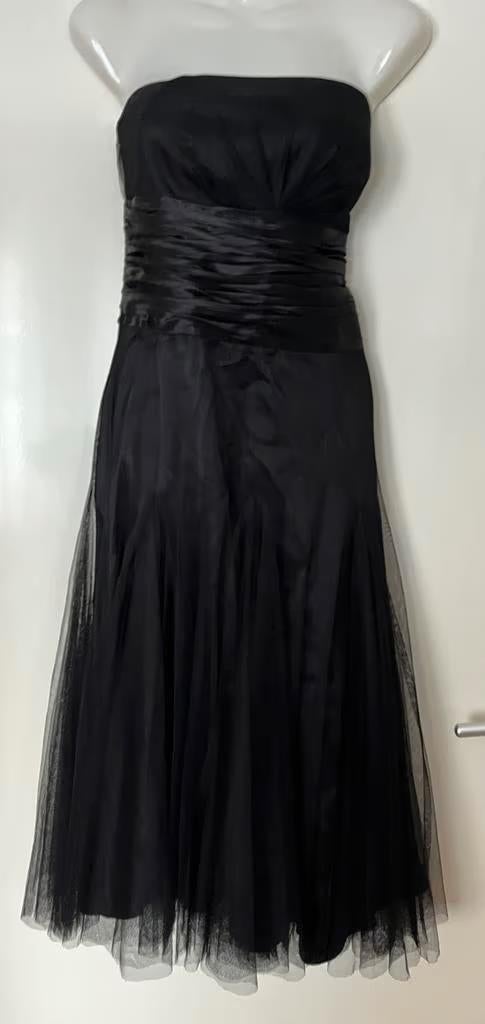 Monsoon zwarte jurk maat 38/40, Kleding | Dames, Maat 38/40 (M), Zwart, Cocktailjurk, Ophalen of Verzenden