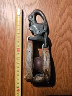 OUDE KATROL MET MET MESSING SNAPSLUITING, Ophalen of Verzenden, Gebruikt