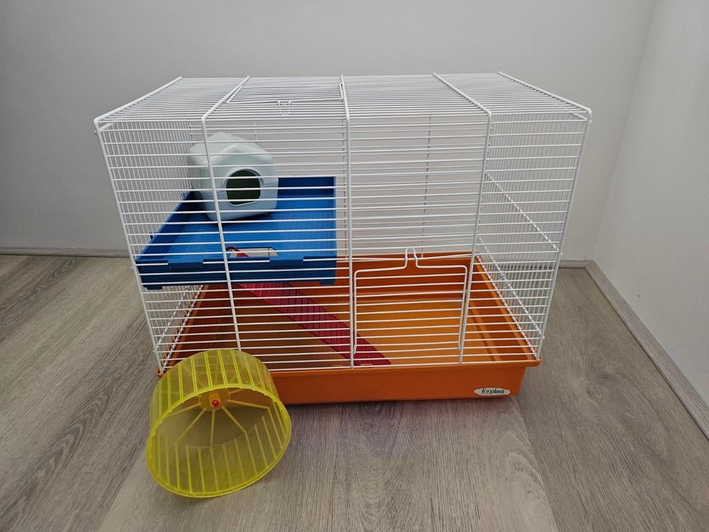 Hamsterkooi ferplast, Dieren en Toebehoren, Knaagdieren en Konijnen | Hokken en Kooien, Kooi, Gebruikt, Minder dan 75 cm, Ophalen