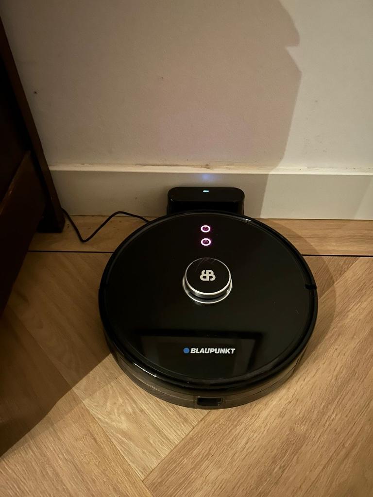 Robotstofzuiger Blaupunkt Bluebot xtreme (zuigen en dweilen), Ophalen, Zo goed als nieuw, Robotstofzuiger