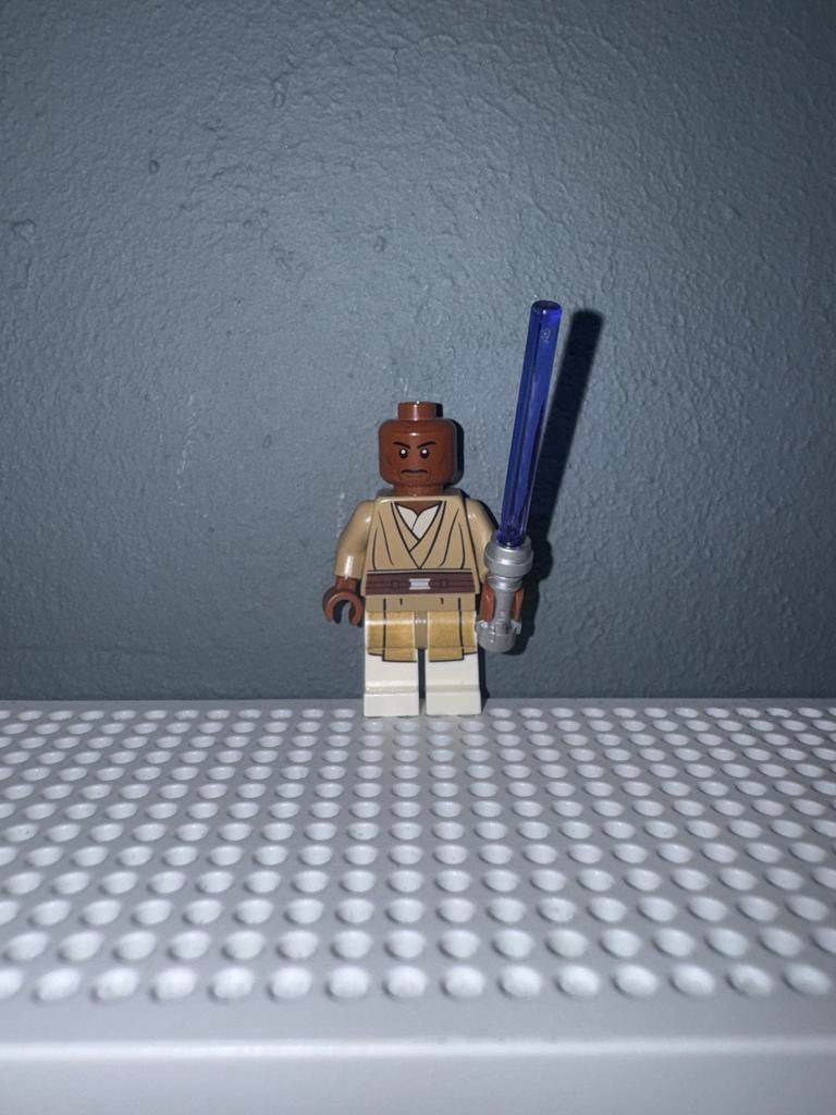 Lego Star Wars Mace Windu Minifiguur, Ophalen of Verzenden, Zo goed als nieuw, Jongen of Meisje