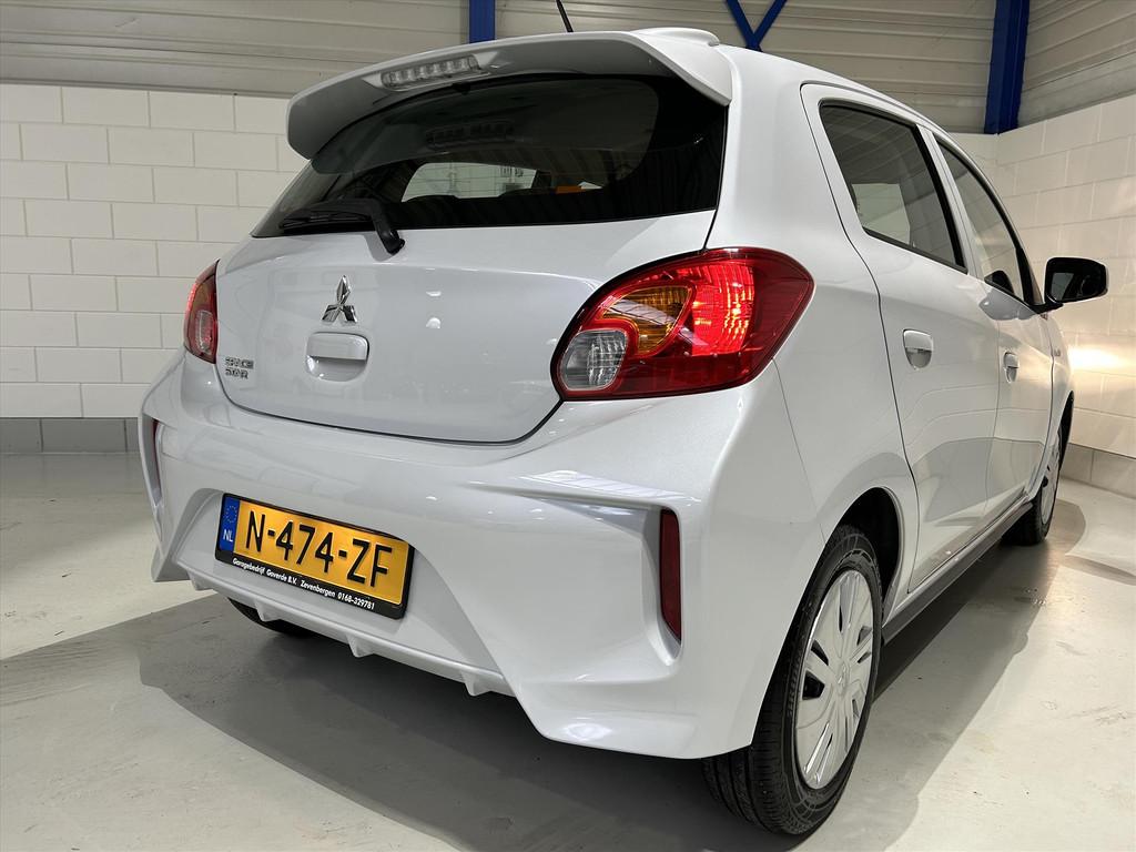 Mitsubishi Space Star 1.2 MIVEC 71pk, Airco, DAB+, Regen&Lic, Keurmerk '100% Onderhouden', Stof, Gebruikt, 850 kg