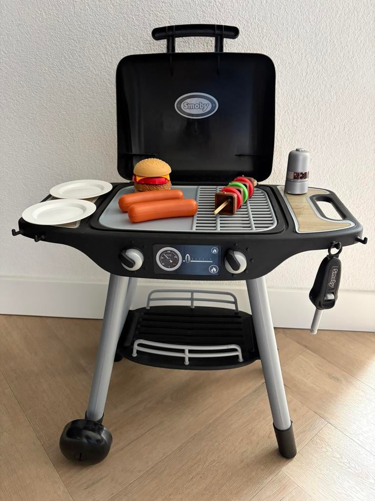 Smoby speelgoed barbecue, Ophalen, Zo goed als nieuw, Kunststof, Speelkeuken-accessoire